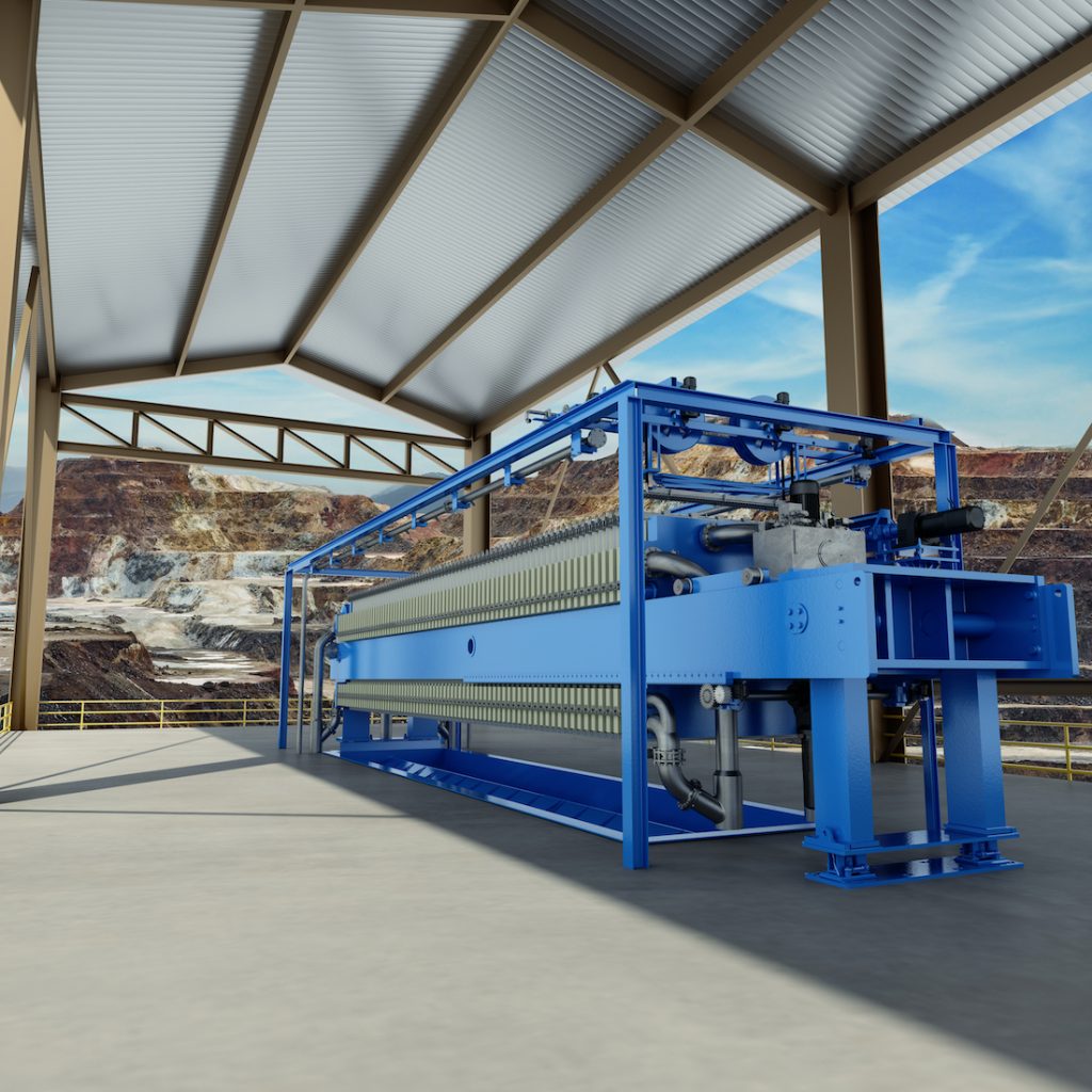 Andritz presents heavyduty filter press for mining International