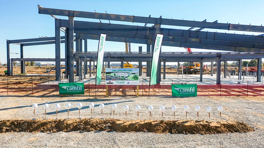 Camfil Jonesboro Arkansas Groundbreaking