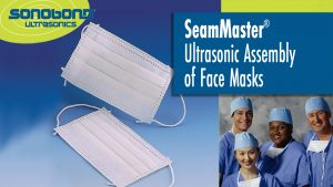 Sonobond Ultrasonics for Facemask Assembly video