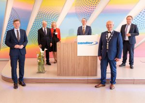 Sandler Nonwoven Filter Media Line Inauguration