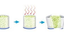 Sintering process for developing porous polymers