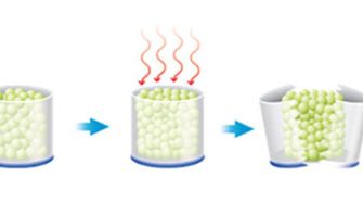 Sintering process for developing porous polymers