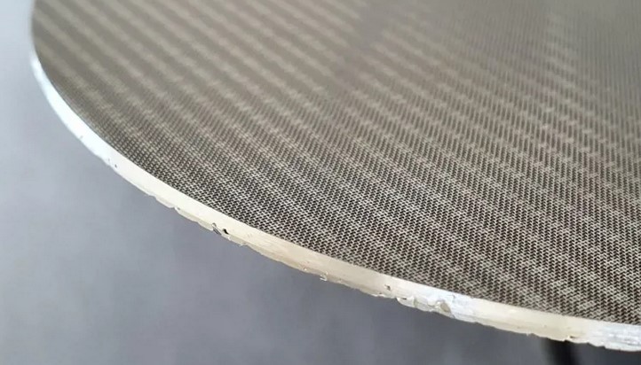 Poro-Frit stainless steel filter