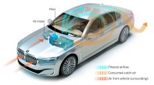 BMW is promoting a cabin air system based on nanofiber filtration. Photo courtesy of BMW.