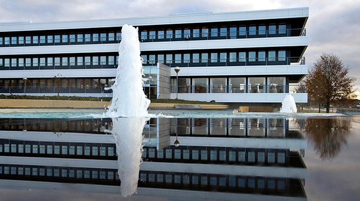 Grundfos headquarters in Bjerringbro.