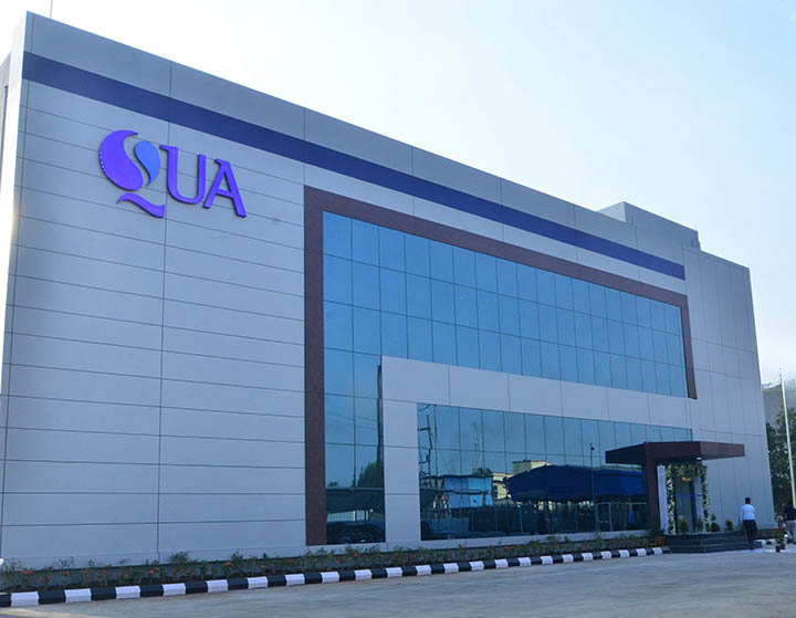 QUA's new state-of-the-art membrane manufacturing center in Pune, India.