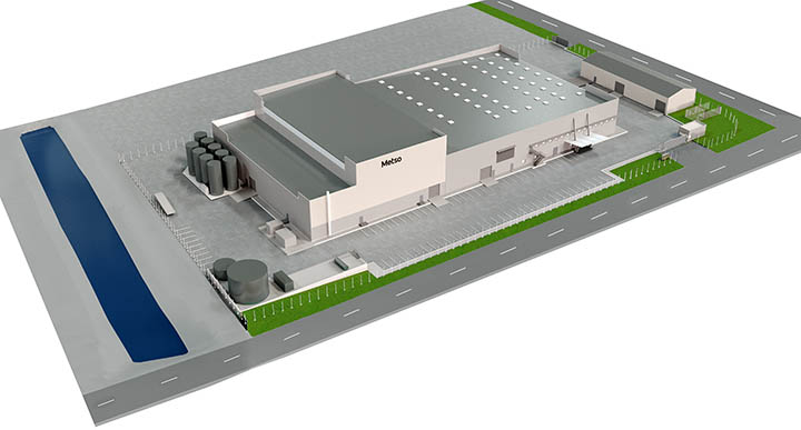 Metso's new facility in Mexico