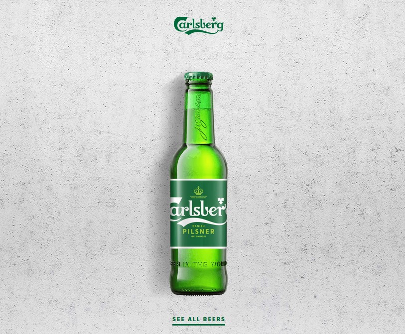 Carlsberg beer