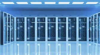 Data center server room