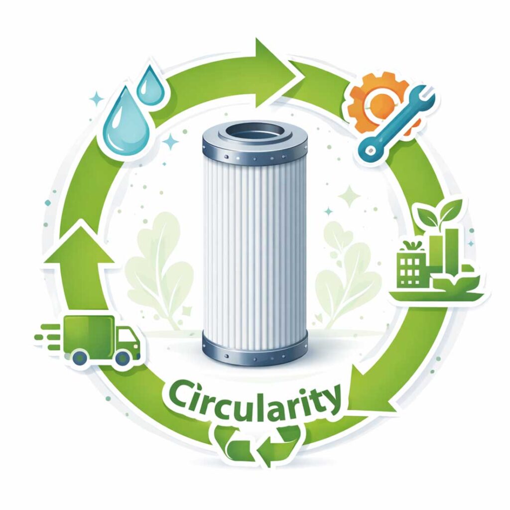 Filtration circularity