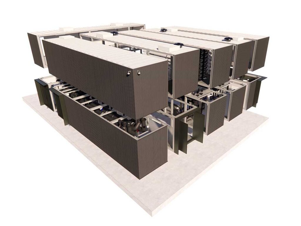 A Newater House modular wastewater treatment facility. Photo courtesy of ©GreenTech Environmental