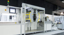 The JCEM P8 pleating machine with speeds up tp 500 pleats per minute.