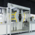 The JCEM P8 pleating machine with speeds up tp 500 pleats per minute.