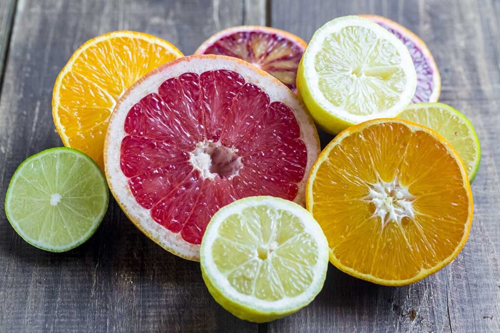 Citrus isn’t just juice. It is essential oils extracted from the peel, packed with aromatics, acids, colorants, and sometimes things you really don’t want, like waxes, flavonoids and water.