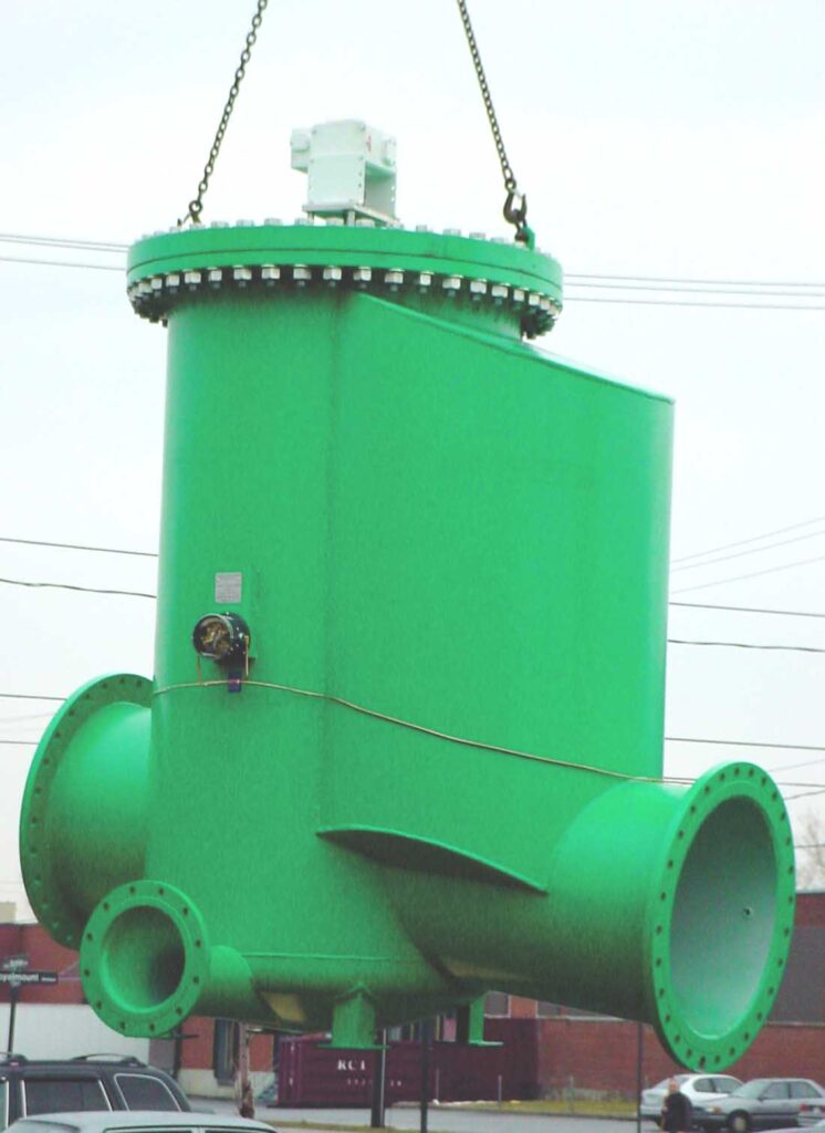 Consulting engineers face increasing pressure to deliver strainer systems that are high performing and cost-effective as well as reliable and low maintenance. Photo courtesy of Acme Engineering Products Inc.