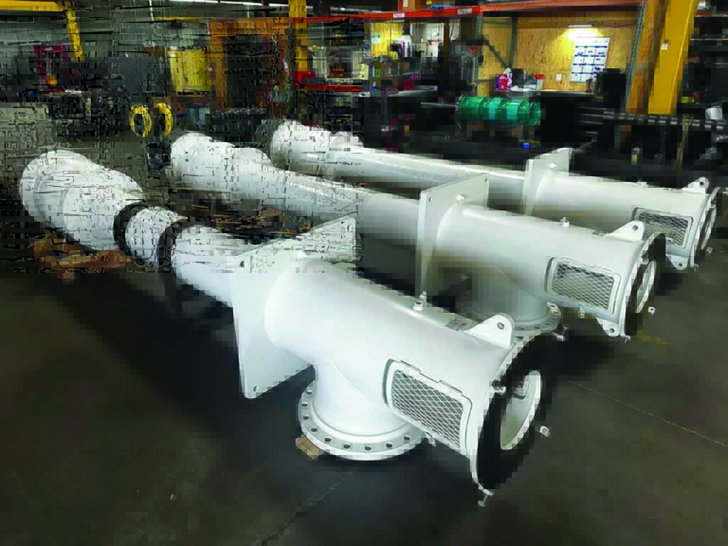 The National Pump Company introduces the H28MC and H28LC 28-inch pumps. Photo courtesy of NPC