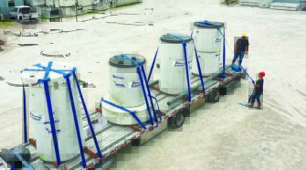 NWPX Park PumpTrooper® Lift Stations delivers pre-engineered, fully integrated, and automated systems that improve efficiency, safety, and environmental compliance. Photo courtesy of NWPX