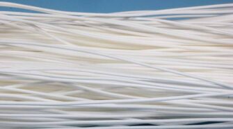Thousands of individual fibers are bundled together in modules for a highly high surface-area-to-volume. Photo courtesy of Oxymo Technology