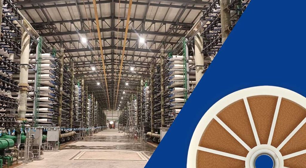 Toray is supplying RO membranes to the new Shuaibah 3 IWP seawater desalination plant in Saudi Arabia. Photo courtesy of Toray