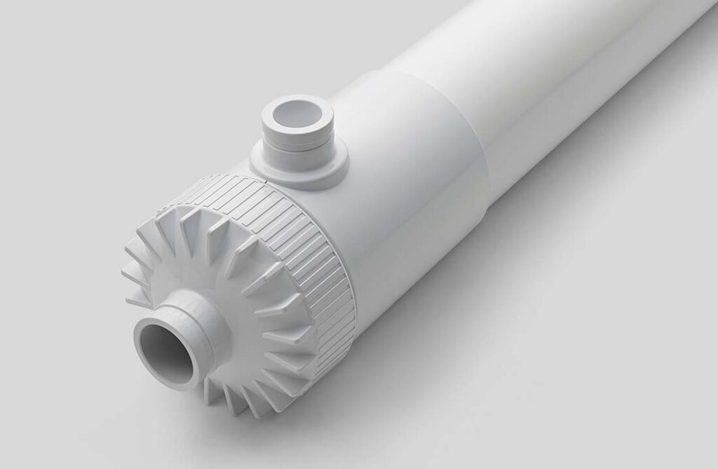 Toray’s latest high-removal UF membrane. Photo courtesy of Toray