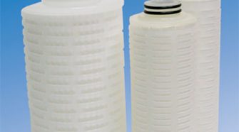 Kaner's hydrophobic PTFE membrane filter cartridges.